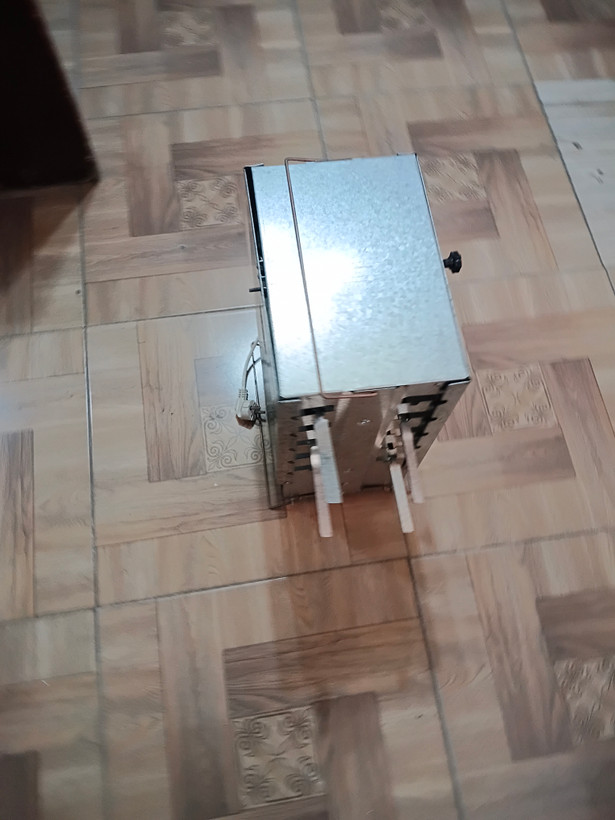 کباب پز گازی ایستاده موتور دار هیزم مدل H10