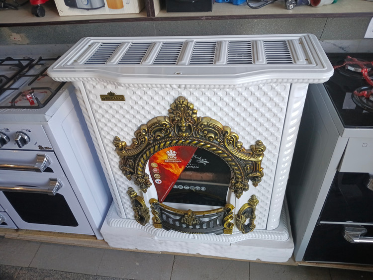 بخاری گازی طرح شومینه بهکاران مدل امپراتور 30.000