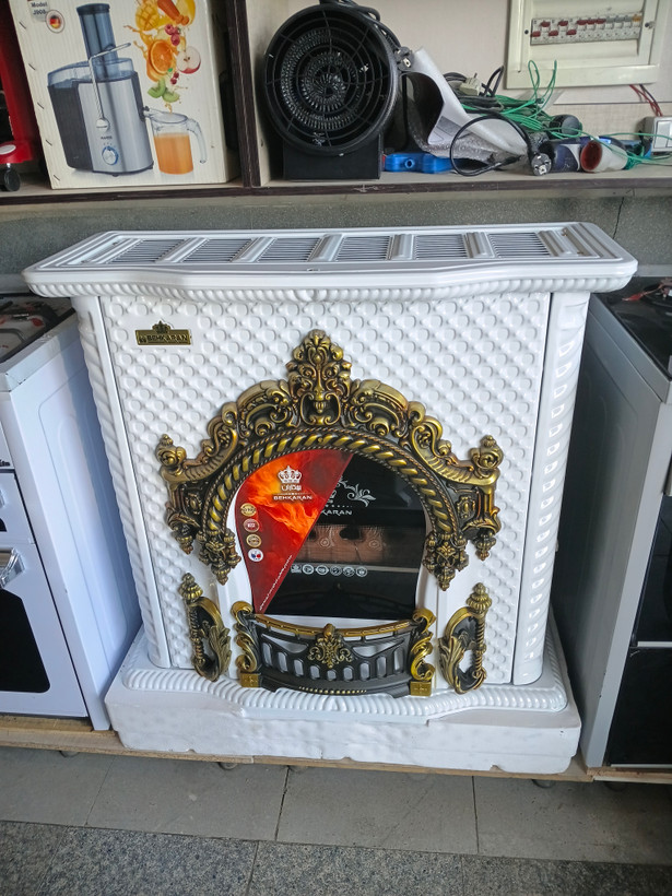 بخاری گازی طرح شومینه بهکاران مدل امپراتور 30.000