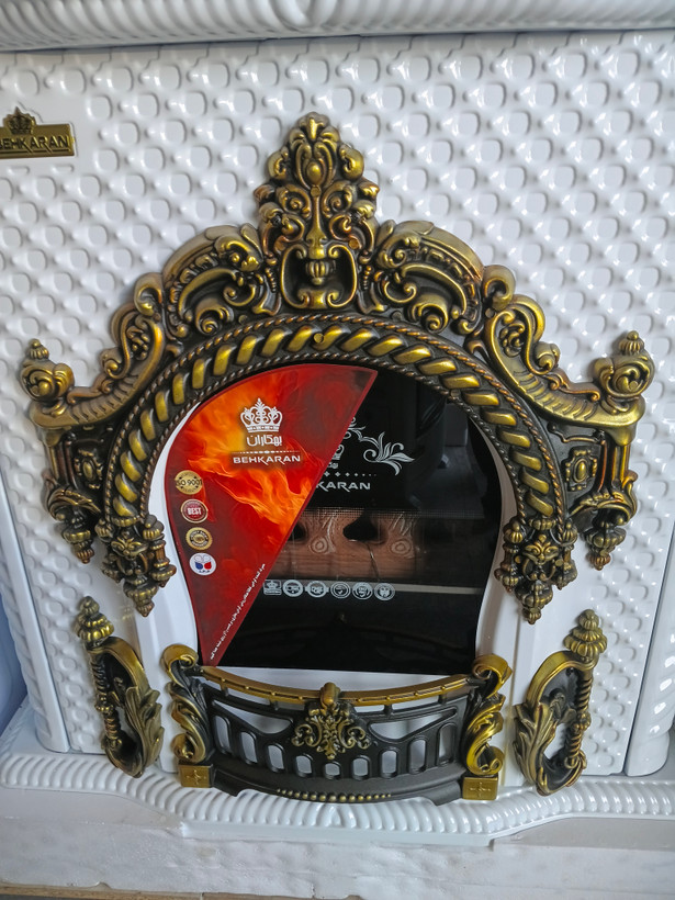 بخاری گازی طرح شومینه بهکاران مدل امپراتور 30.000